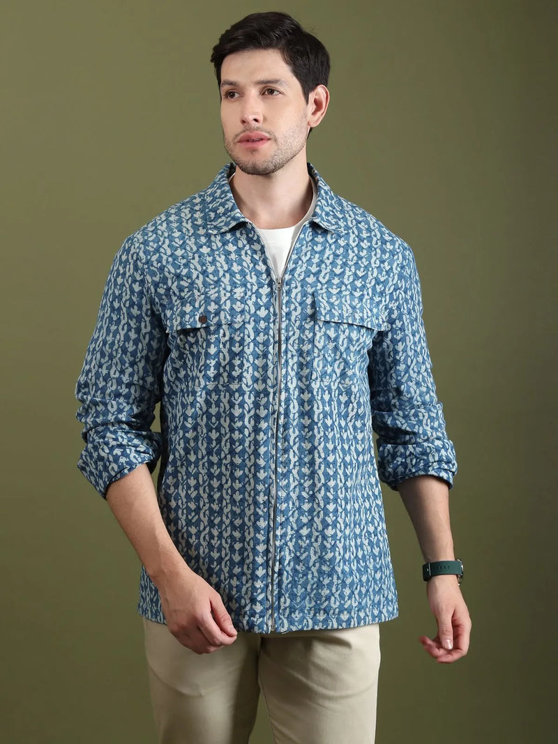 Indigo Menswear Shacket