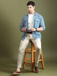 Indigo Menswear Shacket