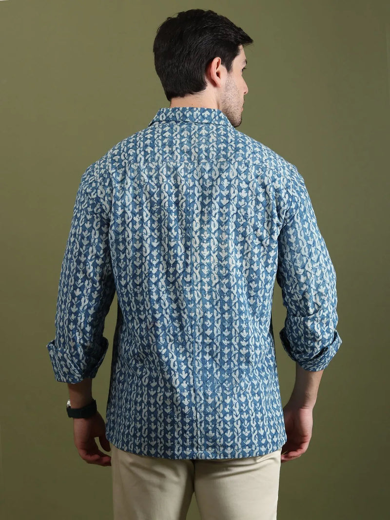 Indigo Menswear Shacket