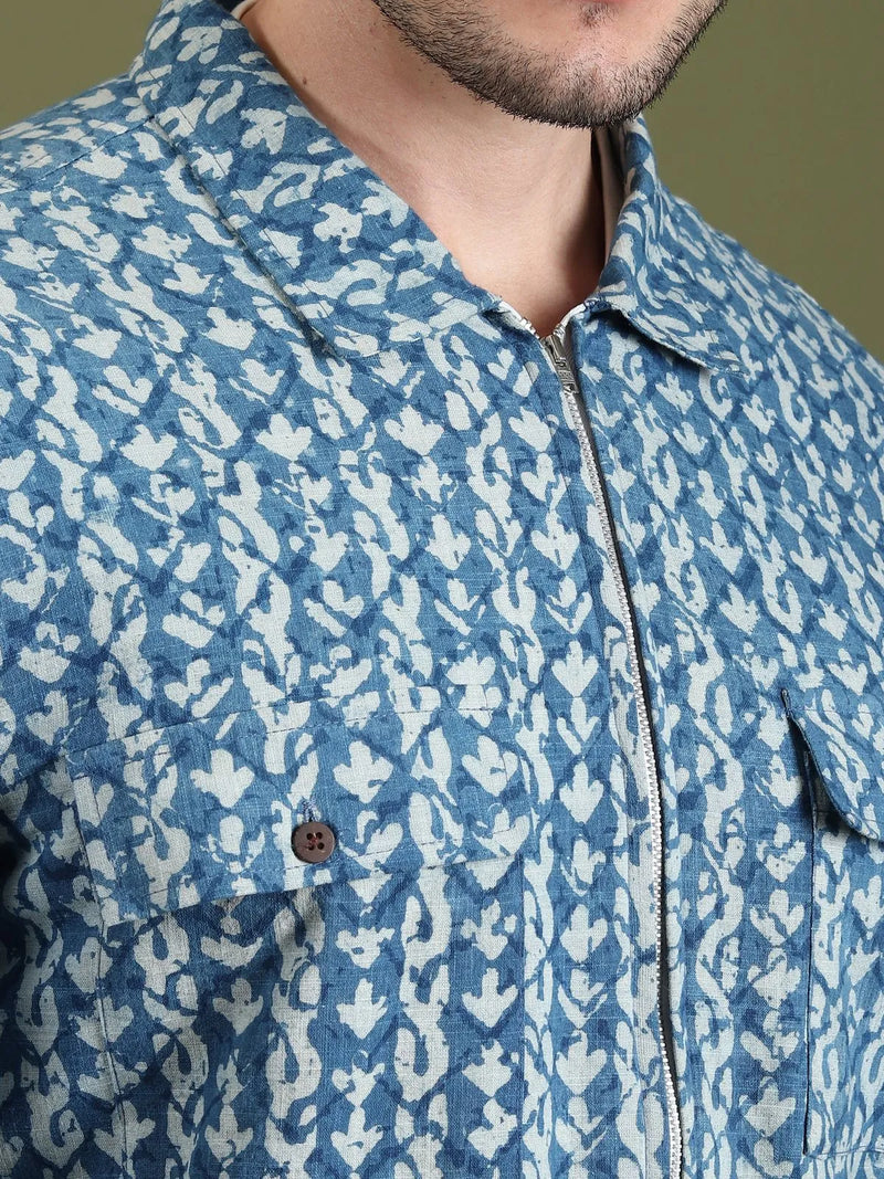 Indigo Menswear Shacket