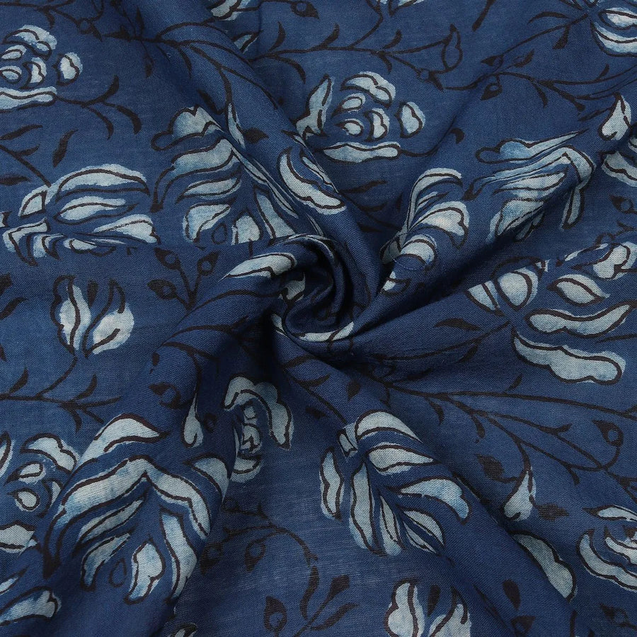 Indigo Rose Curtain