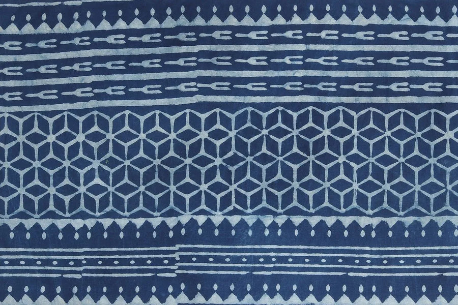 Indigo Star Bedsheet