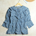 Indigo Stripe Boys Kurta