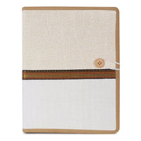 Jute File Folder Button Lock