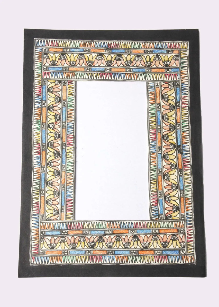 Madhubani Border Frame