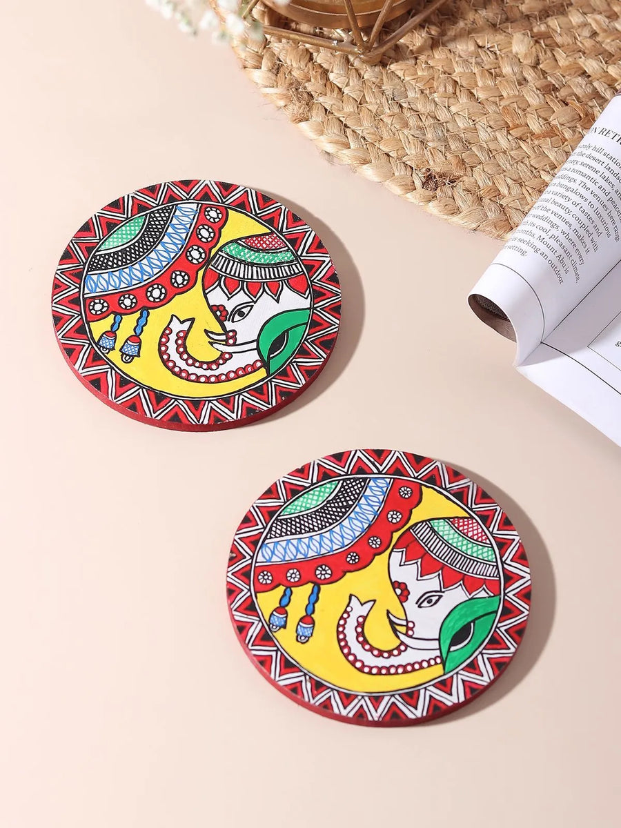 Madhubani Coasters