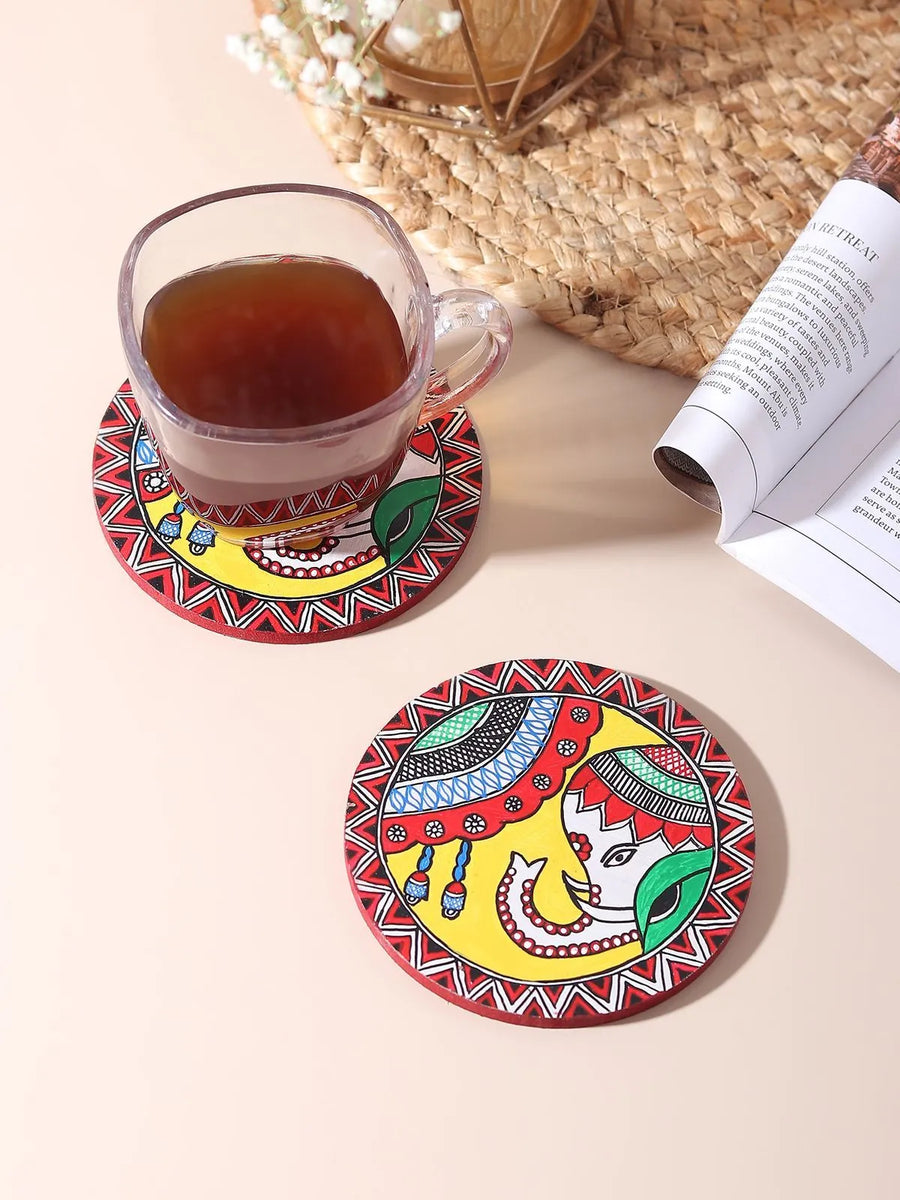 Madhubani Coasters