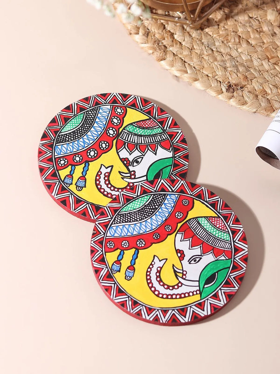 Madhubani Coasters