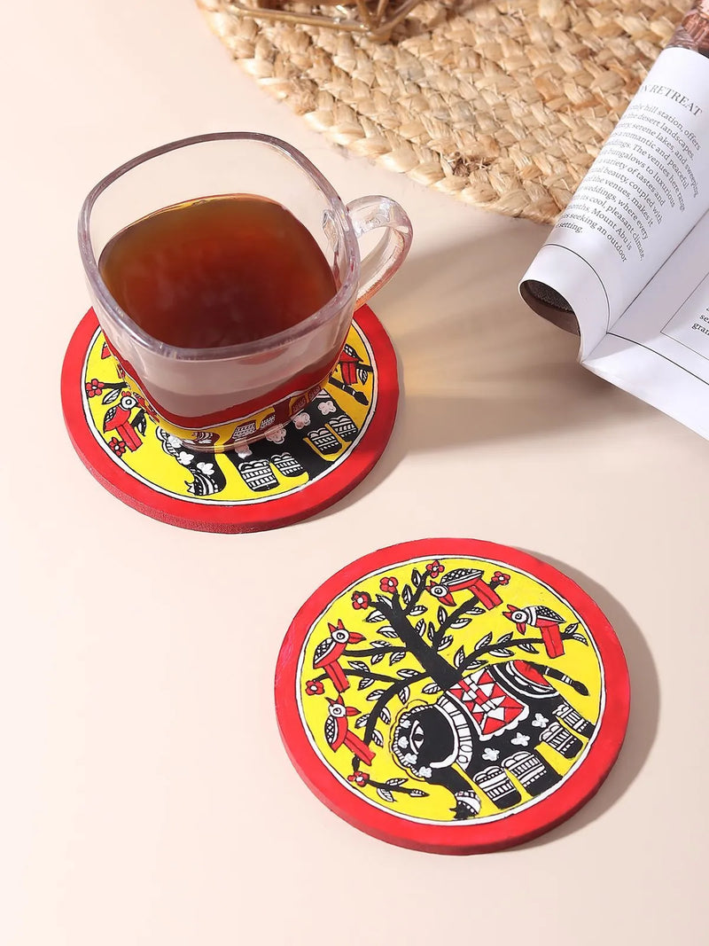 Madhubani Coasters