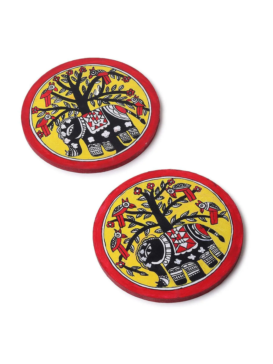 Madhubani Coasters