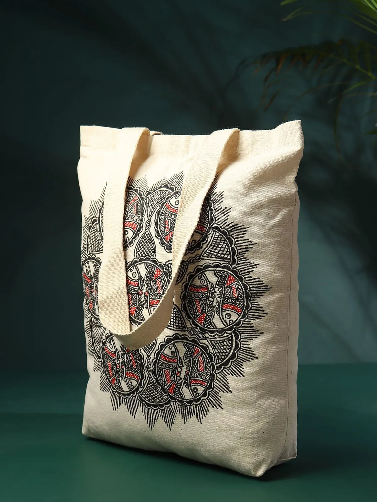 Madhubani Fish Jhola Bag