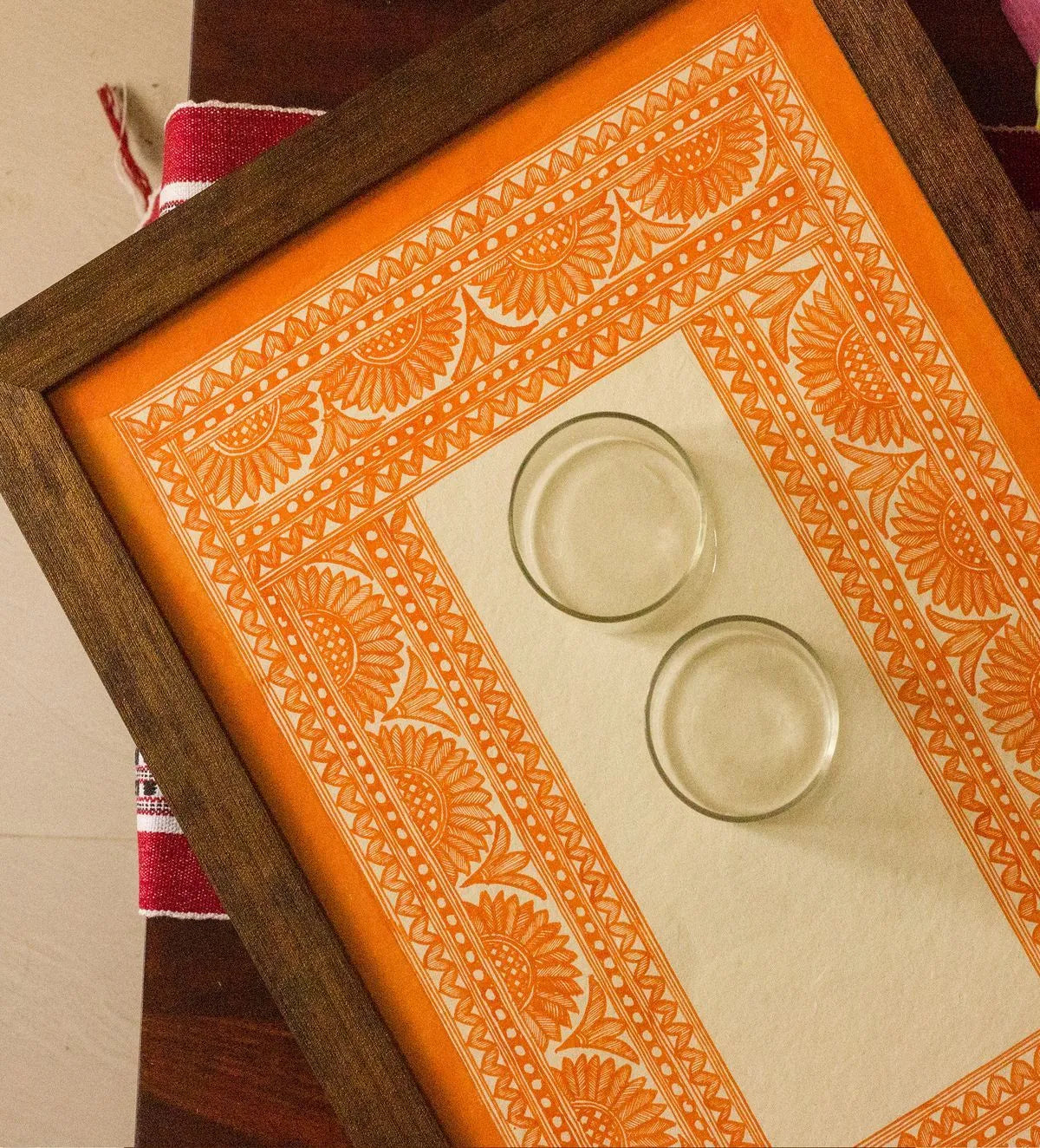 Madhubani Handpainted Tray