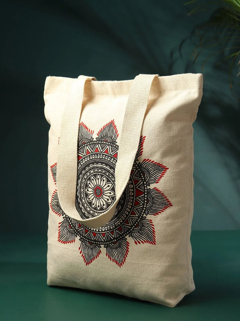 Madhubani Mandala Jhola Bag