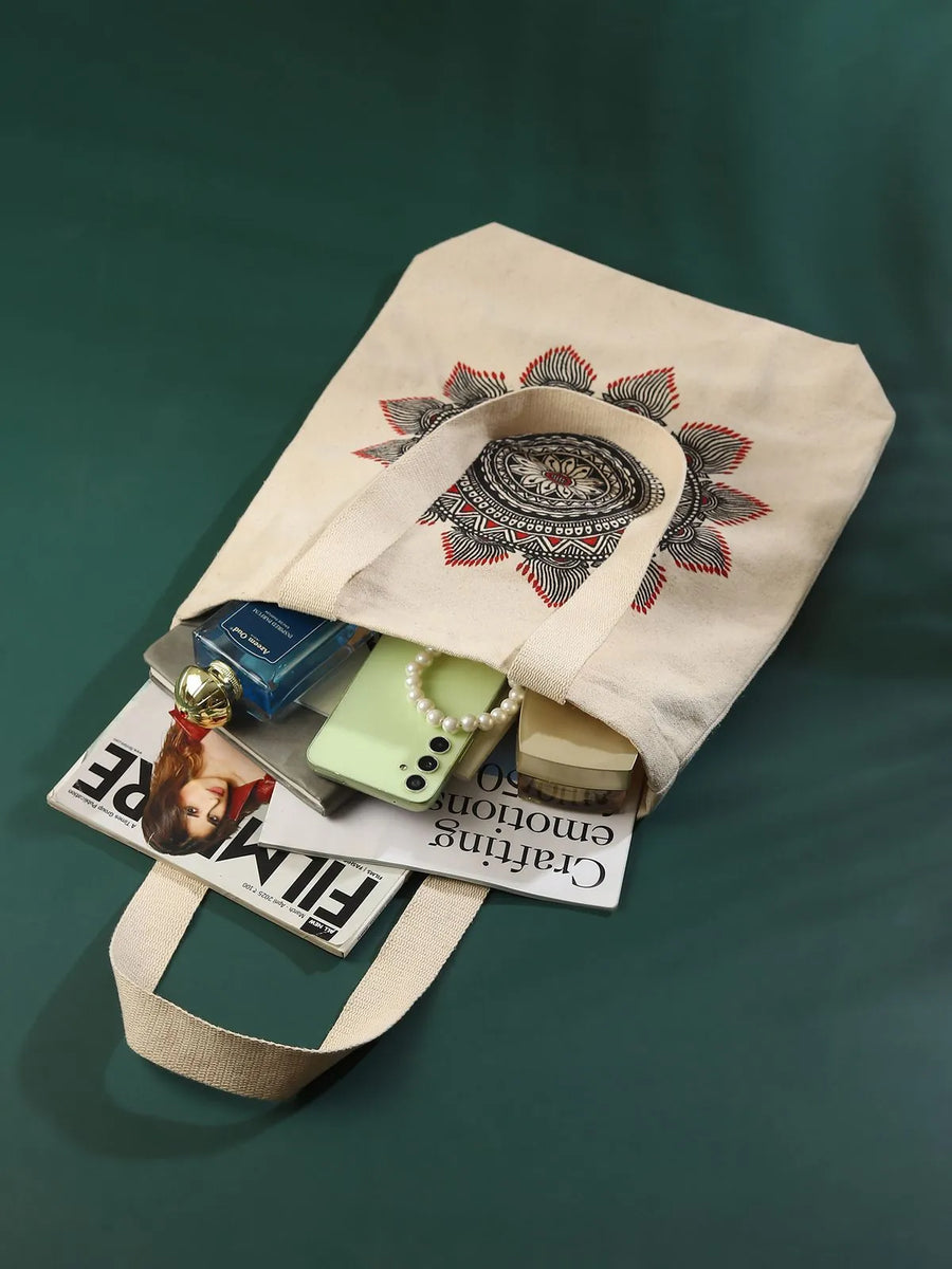 Madhubani Mandala Jhola Bag