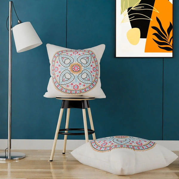 Mandala Floral Cushion Cover