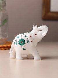 Marble Inlay Elephant