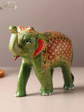 Meenakari Wood Elephant