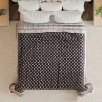 Midnight Buta Bed Covers