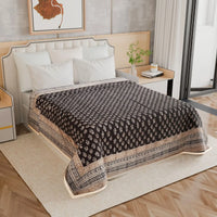 Midnight Buta Bed Covers
