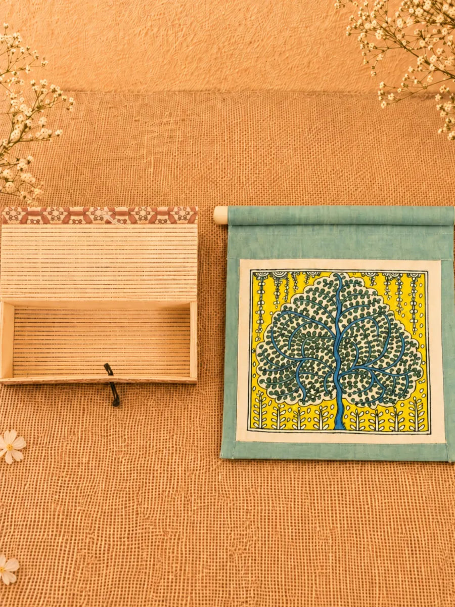 Mini Painting Hamper - Pattachitra Scroll_2 - My E-Haat by HCL Foundation