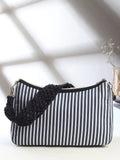 Navy Stripes Handbag