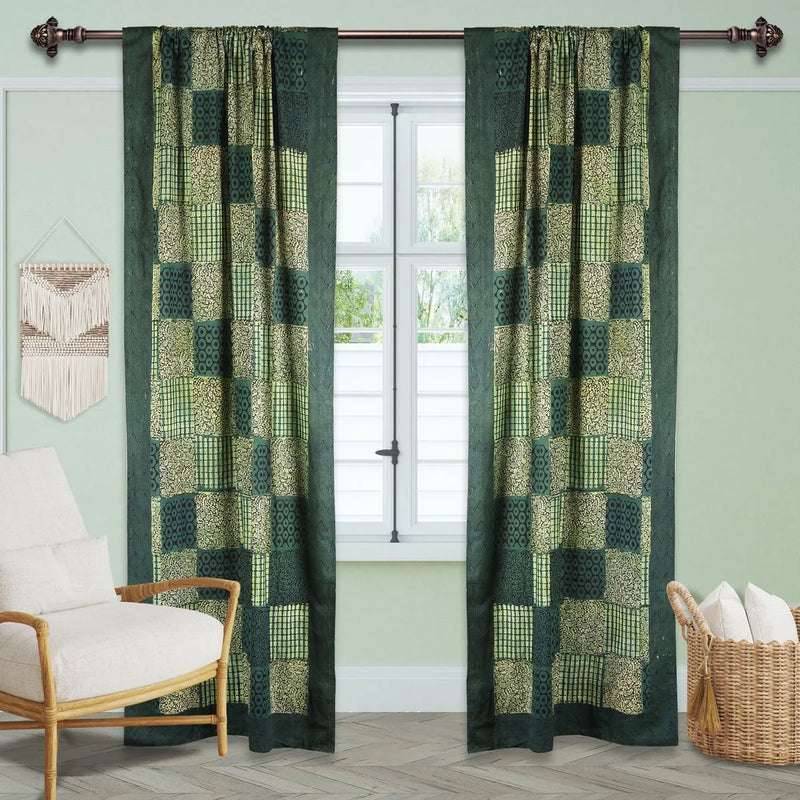 Patch-block Curtain