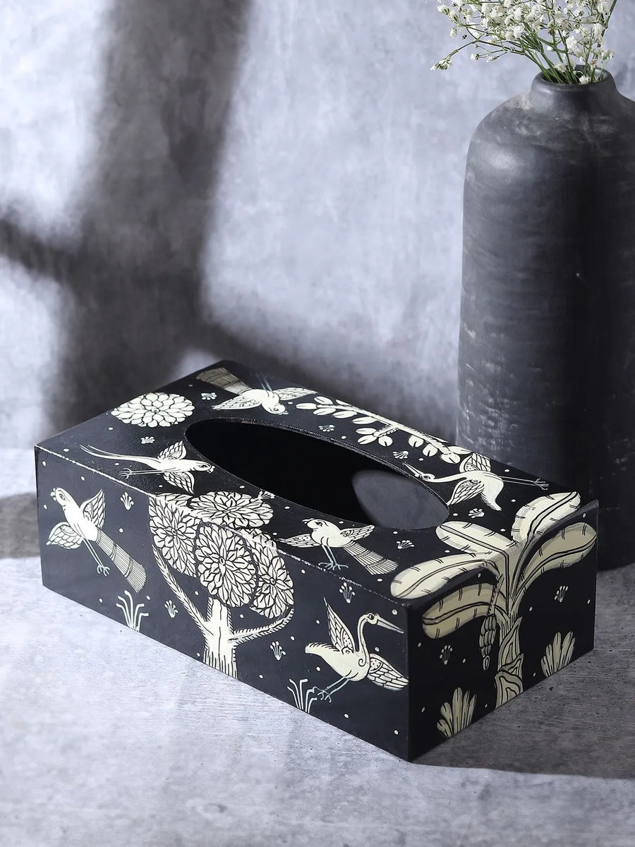 Pattachitra Tissue Box