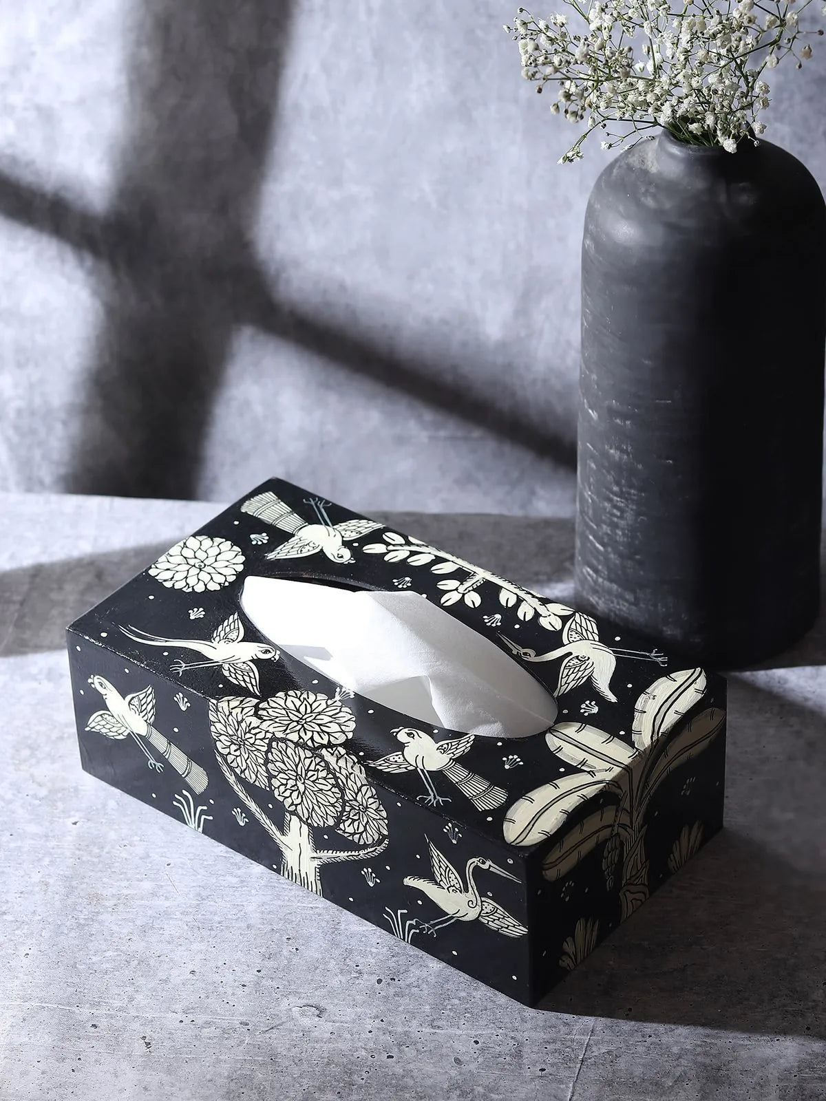 Pattachitra Tissue Box