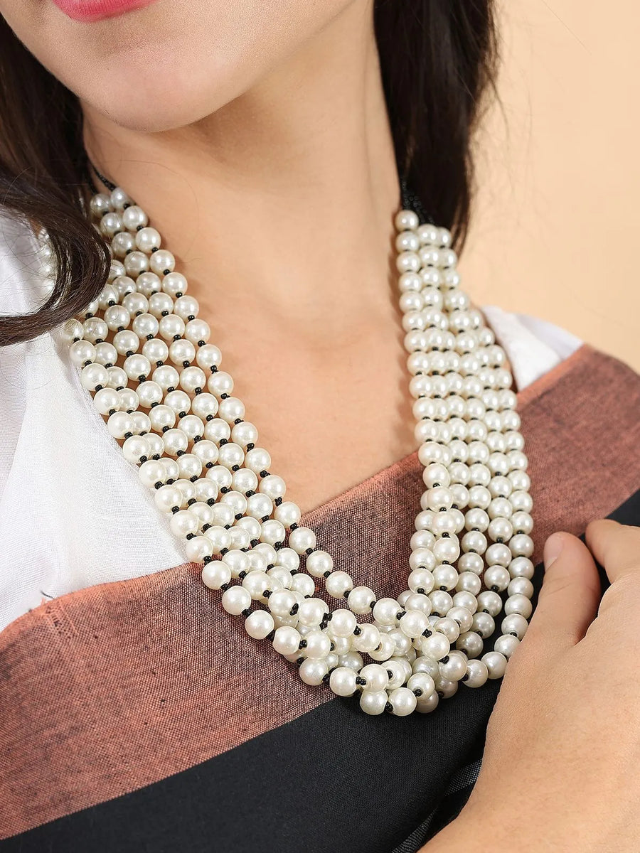 Pearl Layer Necklace