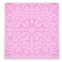 Pink Applique Cushion Cover