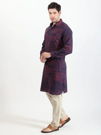 Purple Menswear Kurta