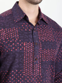 Purple Menswear Kurta