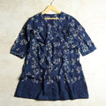 Rose Indigo Wrap Frock