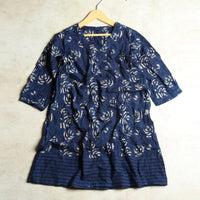Rose Indigo Wrap Frock