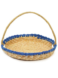 Round Hamper Basket with Handle