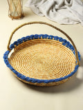 Round Hamper Basket with Handle