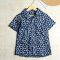 Star Block Print Boys Shirt