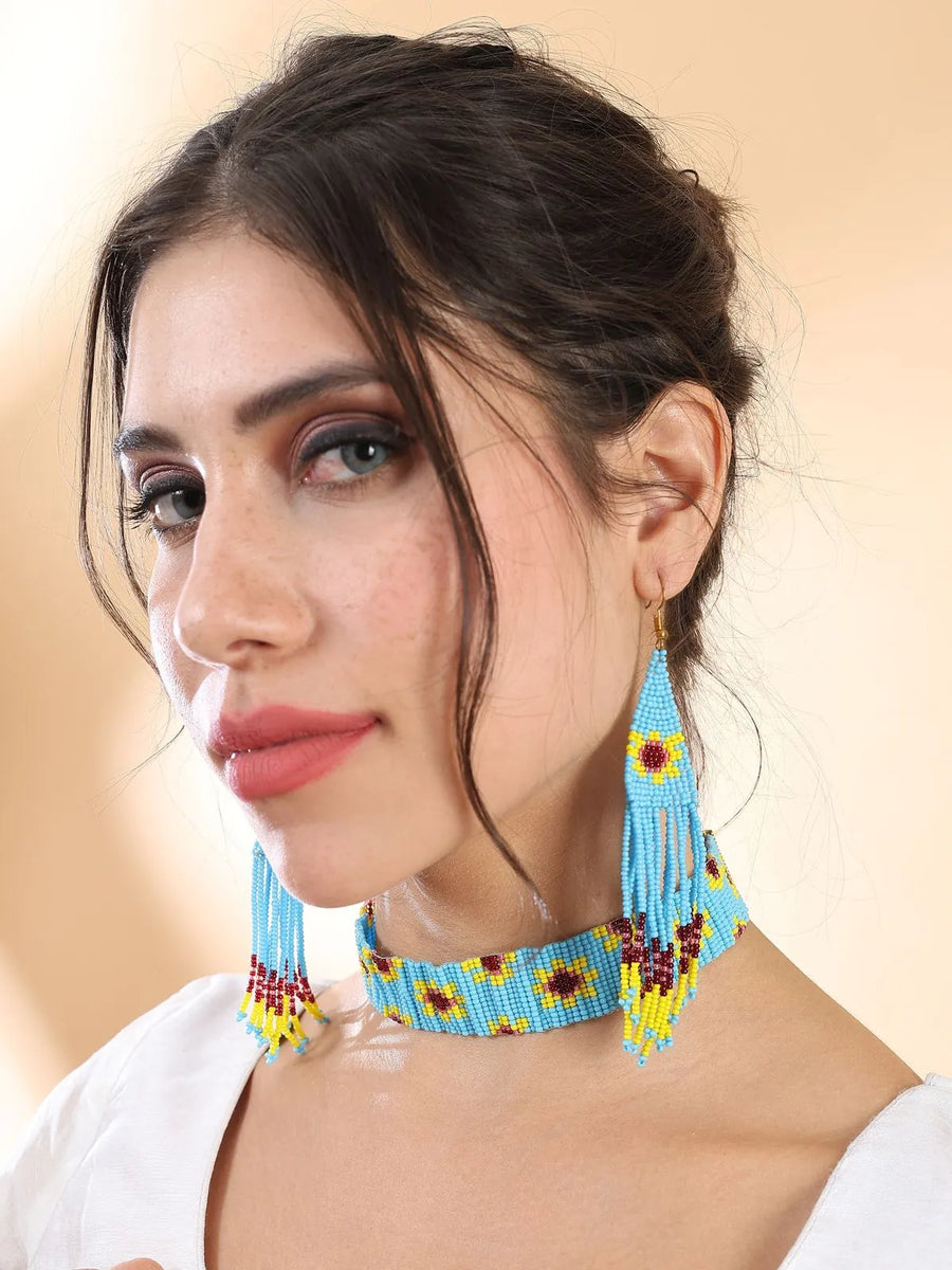Sunflower Choker Set