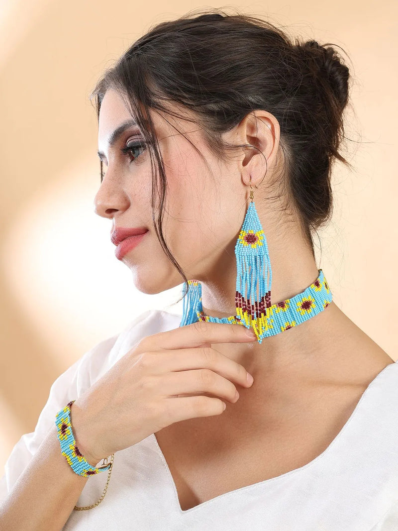 Sunflower Choker Set