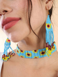 Sunflower Choker Set