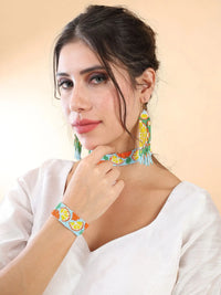 Tangerine Choker Set