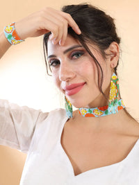Tangerine Choker Set