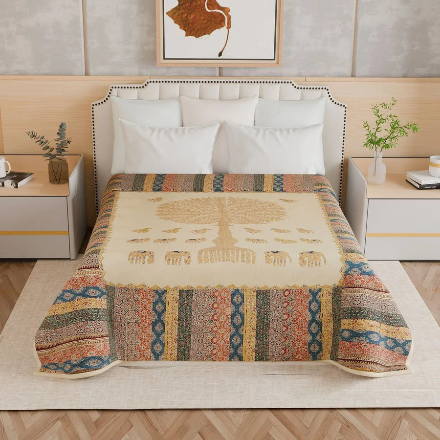 Tree of Life Bed Cover