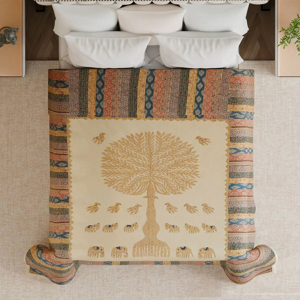 Tree of Life Bed Cover
