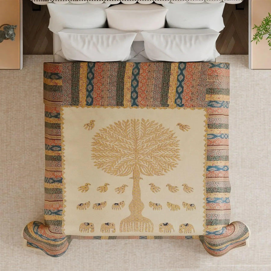 Tree of Life Bed Cover