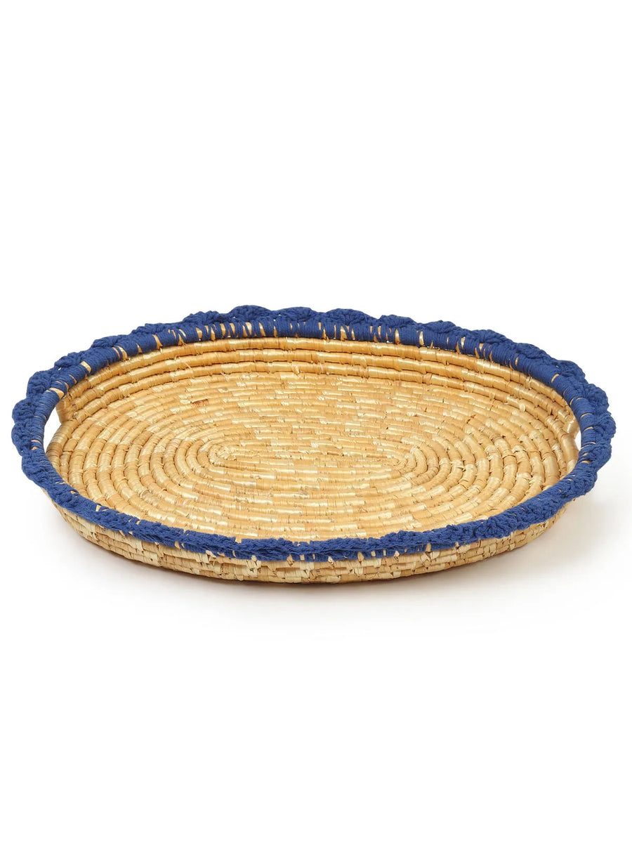 Wheatgrass Oval Tray