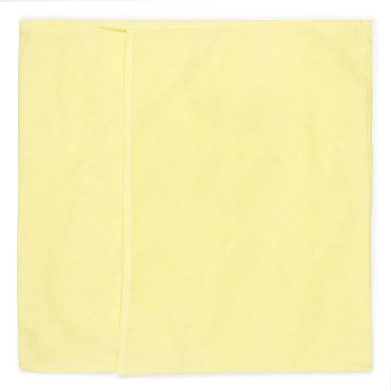 Yellow Applique Cushion Cover
