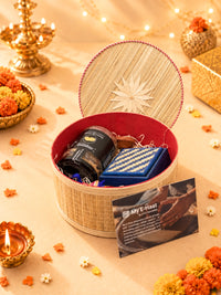 Bamboo & Meenakari Diwali Gift Box