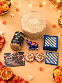 Bamboo & Meenakari Diwali Gift Box