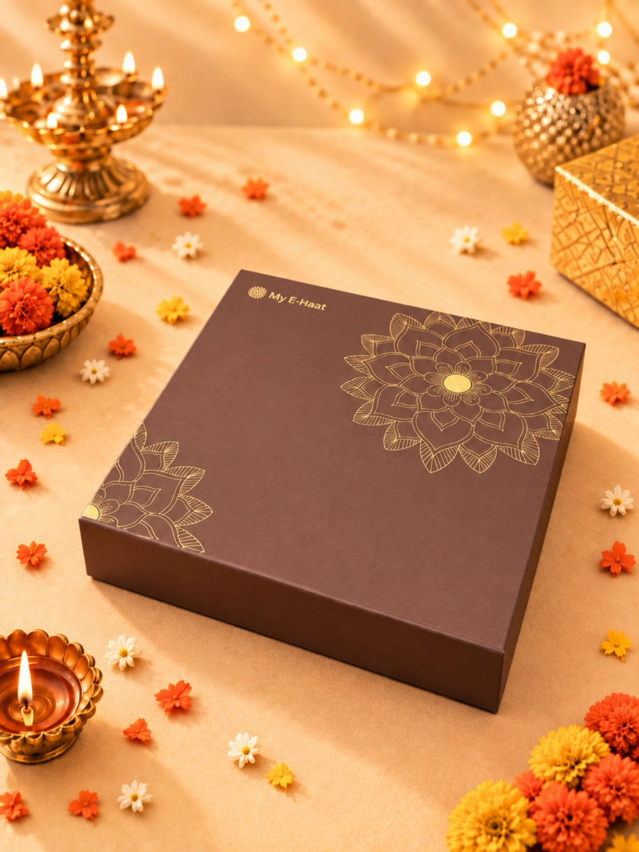 Framed Meenakari Painting Gift Box